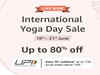 International Yoga Day Sale - Get up to 80% off yoga accessories in Amazon Sale 2024