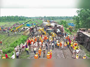 Kanchenjunga Express train accident site