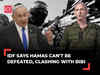 Netanyahu vs Israeli Army: IDF spokesman says 'Hamas can't be eliminated'; Bibi disagrees