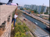 Pune girl performs stunt by hanging from top of building; video goes viral