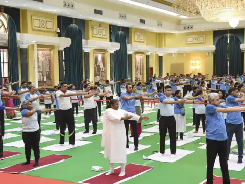 President takes part