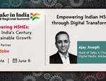 ET MSME Regional Summit: Adobe’s Ajay Joseph on empowering MSMEs through digital transformation