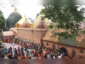 Guwahati: Devotees throng the Maa Kamakhya temple ahead of the annual Ambubachi ...