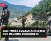 J&K serial attacks: Three locals arrested for helping terrorists, informs Doda SSP Javaid Iqbal