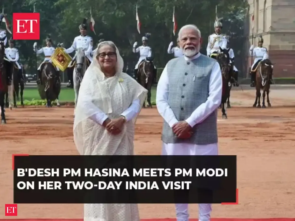 Bangladesh PM Hasina meets PM Modi on her India visit, receives ...