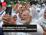 Watch: Top moments of PM Modi’s International Yoga Day celebration in Srinagar, J&K
