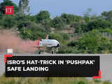 ISRO achieves third consecutive success in 'Pushpak' safe landing, focus now on orbital entry trials