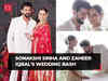 Sonakshi-Zaheer wedding: Newlyweds pose at their reception; visuals of guests