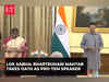 18th Lok Sabha: BJP's Bhartruhari Mahtab sworn in as pro-tem speaker by President Droupadi Murmu