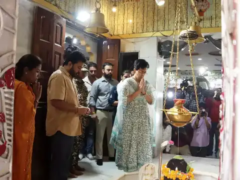 Why is Atishi on a hunger strike?
