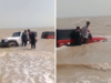 Viral Video: SUV stunt gone wrong. College students left stranded after driving Mahindra Thar into sea for reels