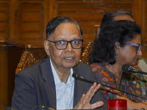 Shimla: Arvind Panagariya, Chairman of the 16th Finance Commission of India, add...