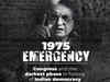 'Dark Days of Democracy!' BJP leaders hit out at Congress on 1975 Emergency anniversary