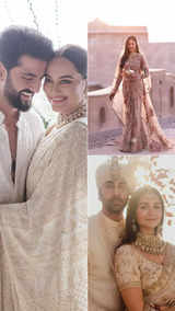 8 Bollywood brides who wore saree on their wedding