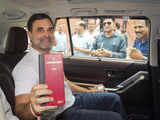 Rahul Gandhi and Co.’s pocket edition of Bible-paper Constitution published by Lucknow publisher