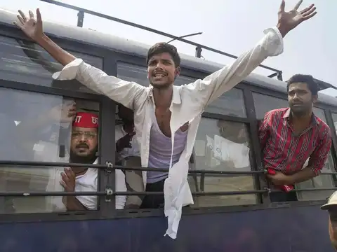 ​Detained protesters​