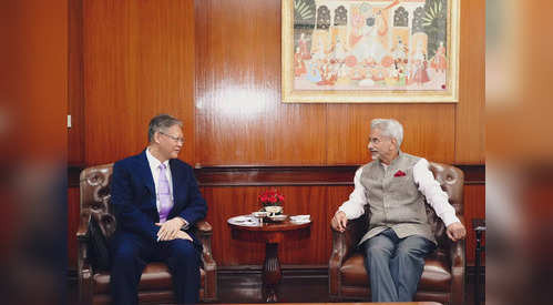 S Jaishankar meets Chinese envoy, highlights 'common interest' in 'stabilisation' of India-China ties