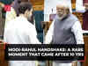 Modi-Rahul handshake: A rare moment that came after 10 years, could be signs of a new begining