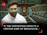 Chirag Paswan's dig at INDIA bloc while congratulating Speaker Om Birla for election