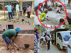 Watch Video: Bengaluru residents clean up road ignored by civic body; DK Shivakumar reacts