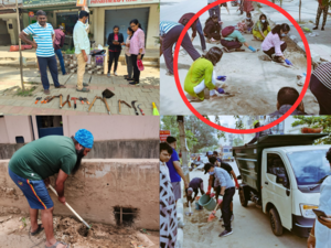 In Bengaluru, a group of students and tech professionals decided to take matters into their own hands and clean up a hazardous stretch of Balagere Road. The road, located between Kadubeesanahalli and Varthur, had become slippery and dangerous due to silt buildup, making it unsafe for both two-wheelers and pedestrians.