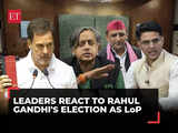 Rahul Gandhi ends decade-long vacancy as LoP in Lok Sabha; Leaders react