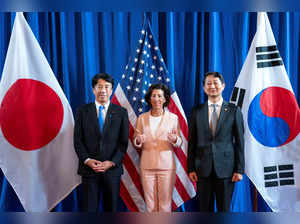 U.S. Commerce Secretary Gina Raiimondo hosts Japan and South Korea for Trilateral Meeting