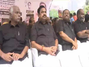 AIADMK holds hunger strike demanding CBI inquiry over Kallakurichi hooch tragedy