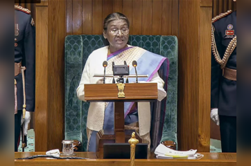 Budget 2024 will see many historic economic policies, will be a futuristic one: President Murmu at Parliament