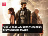 Prabhas-Amitabh starrer ‘Kalki 2898 AD’ releases; moviegoers react to the much-awaited Sci-fi film