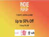 Indie Brands Pop-up Sale: Up to 50% off on T-shirts, kurtas and more