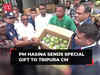 Bangladesh PM Sheikh Hasina gifts 400 kg Harivanga Mangoes, 50 kg Hilsa Fish, 50 kg Rosogollas to Tripura CM Manik Saha