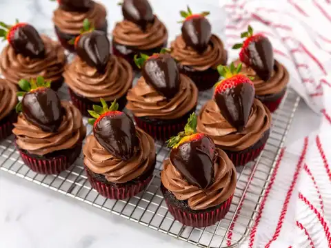 4. Chocolate-Dipped Strawberries