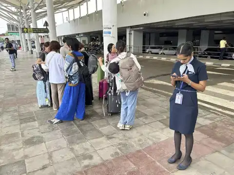 Flight operations suspended