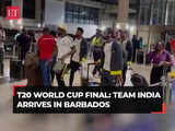 T20 World Cup: India arrives in Barbados to face South Africa in final; Kapil Dev praises team Rohit
