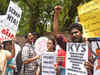 NEET UG Row: Indefinite sit-in by students enter 3rd day, agitation against NTA continues