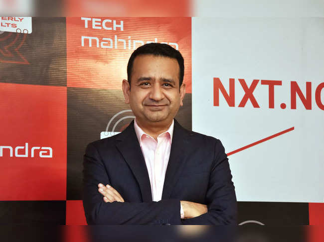 Mumbai: Mohit Joshi, MD & CEO designate of Tech Mahindra at the announcement of ...