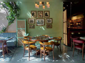 **EDS: TO GO WITH STORY** New York: Interiors of Michelin-star chef Vikas Khanna...