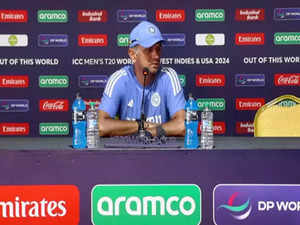 Head coach Rahul Dravid hopeful India plays "good cricket" in T20 World Cup final