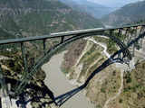 Watch: Railways conduct high-speed trial on world's tallest Chenab Rail Bridge. Goosebumps Guaranteed