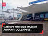 Rajkot Airport: Canopy collapses amid heavy rainfall; third incident in three days