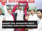 Sanjay Jha appointed JDU's national executive president; thanks Nitish Kumar for 'huge responsibility'