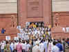 Stop ' misusing' agencies to silence opposition: INDIA bloc MPs stage protest against govt