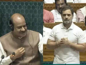 "You bowed to PM Modi": Rahul Gandhi on Speaker's gesture; Om Birla says his "Sanskar" tells him to bow down