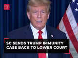 US Supreme Court sends Donald Trump immunity case back to lower court
