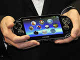 The new portable video game console 'PlayStation Vita'