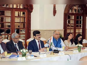 Sri Lanka, Feb 29 (ANI): Union Power Secretary Pankaj Agarwal chairs the 5th Ind...
