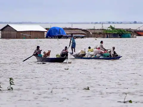 ​Rivers above danger level​