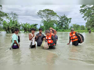 Arunachal Pradesh, Jul 01 (ANI): Assam Rifles personnel rescue stranded civilian...