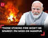 PM Modi on Manipur violence in Rajya Sabha: 'Those stoking fire won't be spared...'